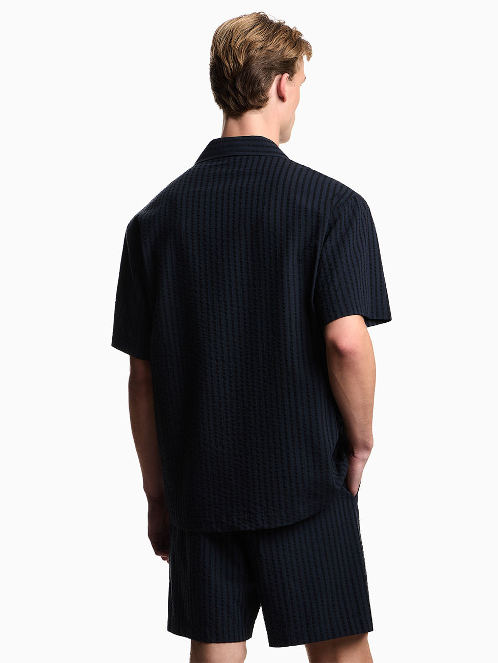 Emporio Armani Lyocell Blend Shirt