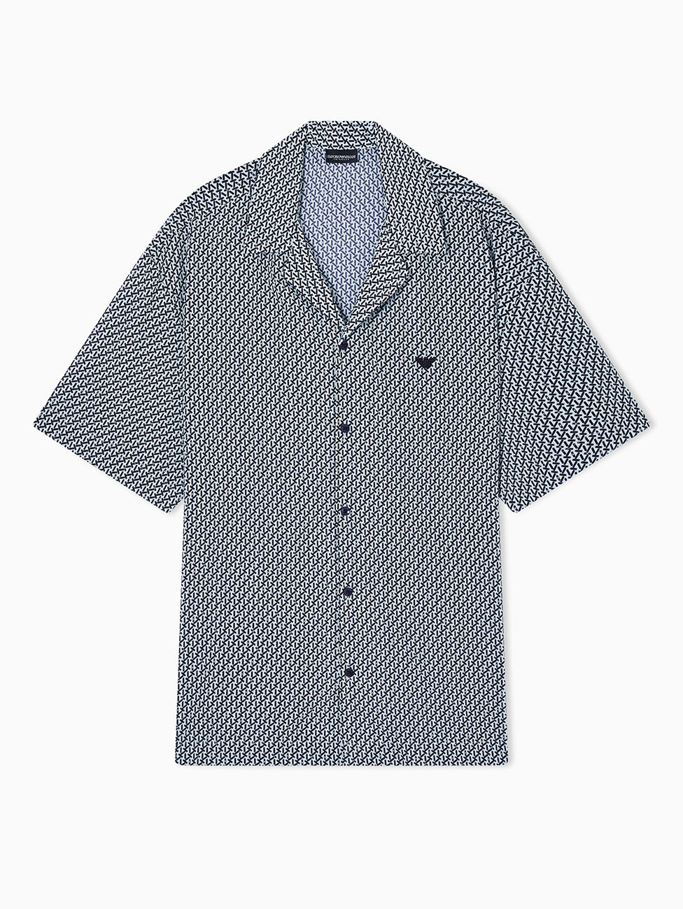 Emporio Armani Mixed Pattern Shirt