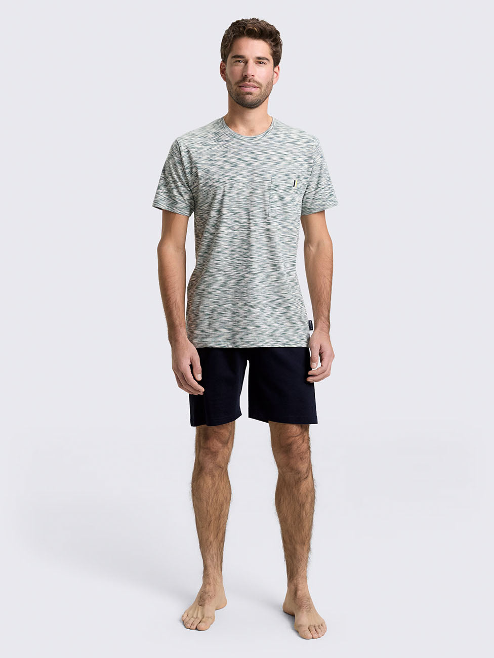 Tom Tailor Green Pattern Short Pyjama