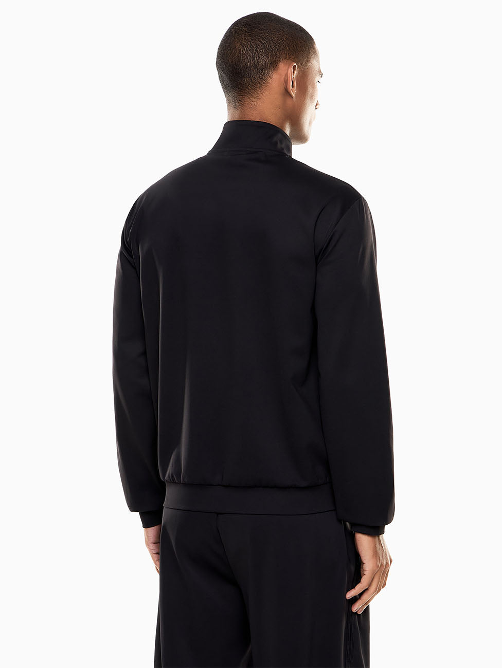 EA7 Technical Fabric Zip-up Sweatshirt