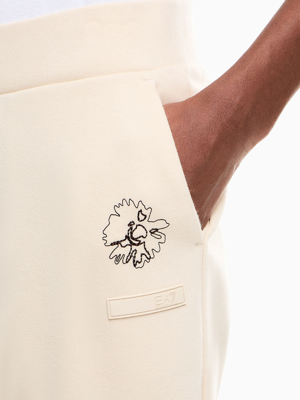 EA7 Graphic Series Cotton-blend Joggers