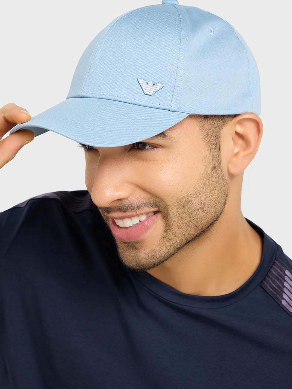 Emporio Armani Light Blue Beach Cap