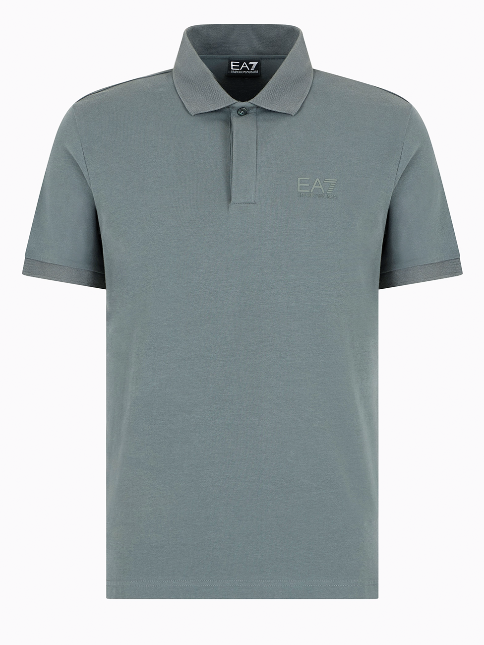 EA7 Visibility Stretch Cotton-Jersey Polo Shirts