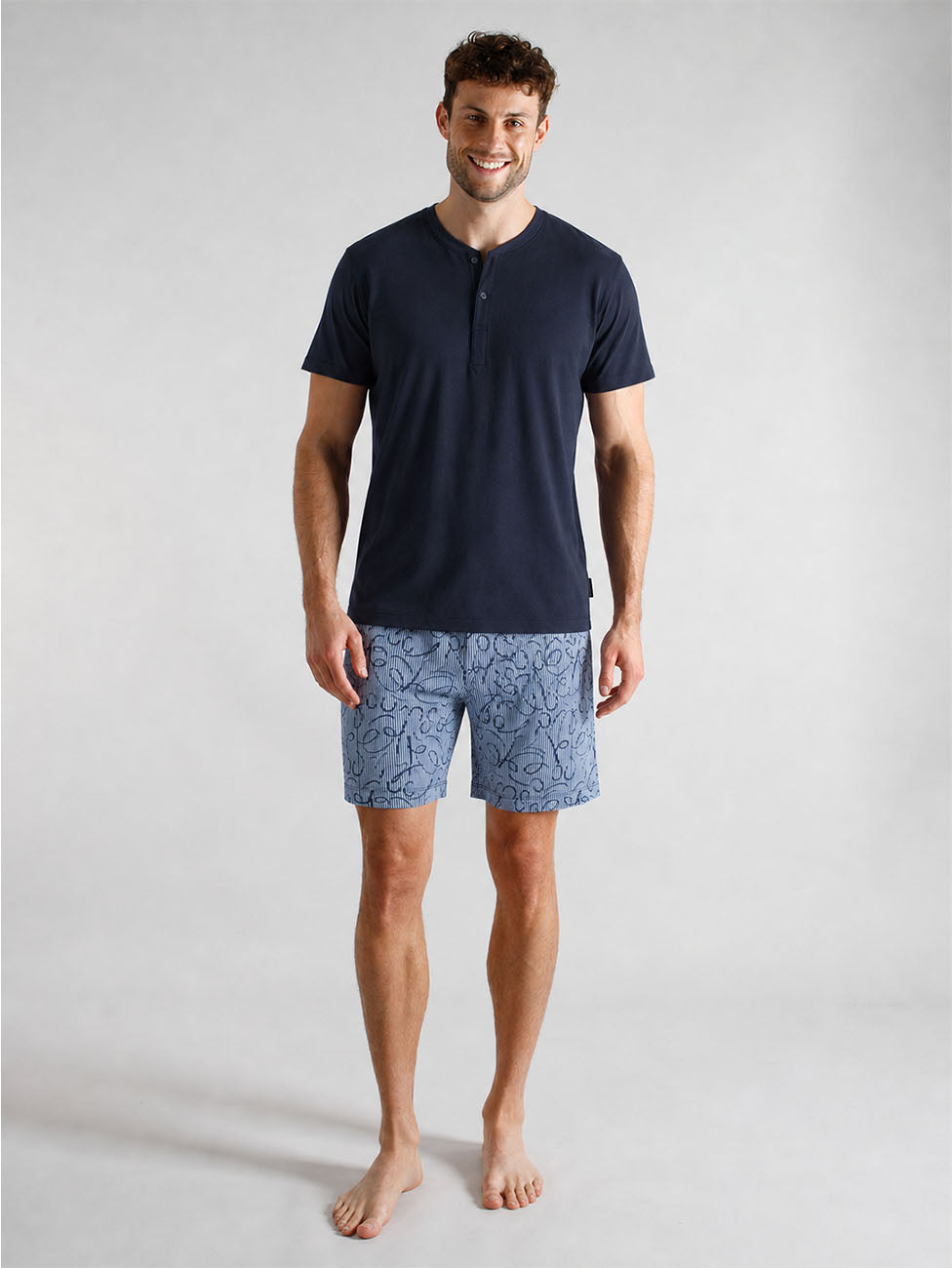 Tom Tailor Navy Short Pyjama