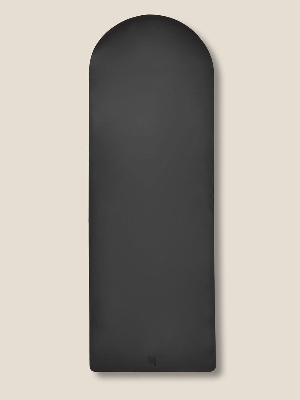 MoveActive Black Lightweight Vegan Leather Curved Studio Mat