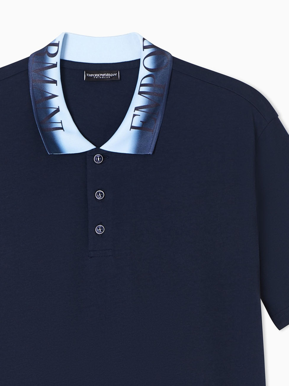 Emporio Armani Collar Logo Polo T-Shirt