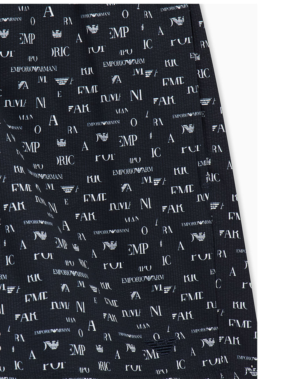Emporio Armani Small Logo Designs Beach Shorts