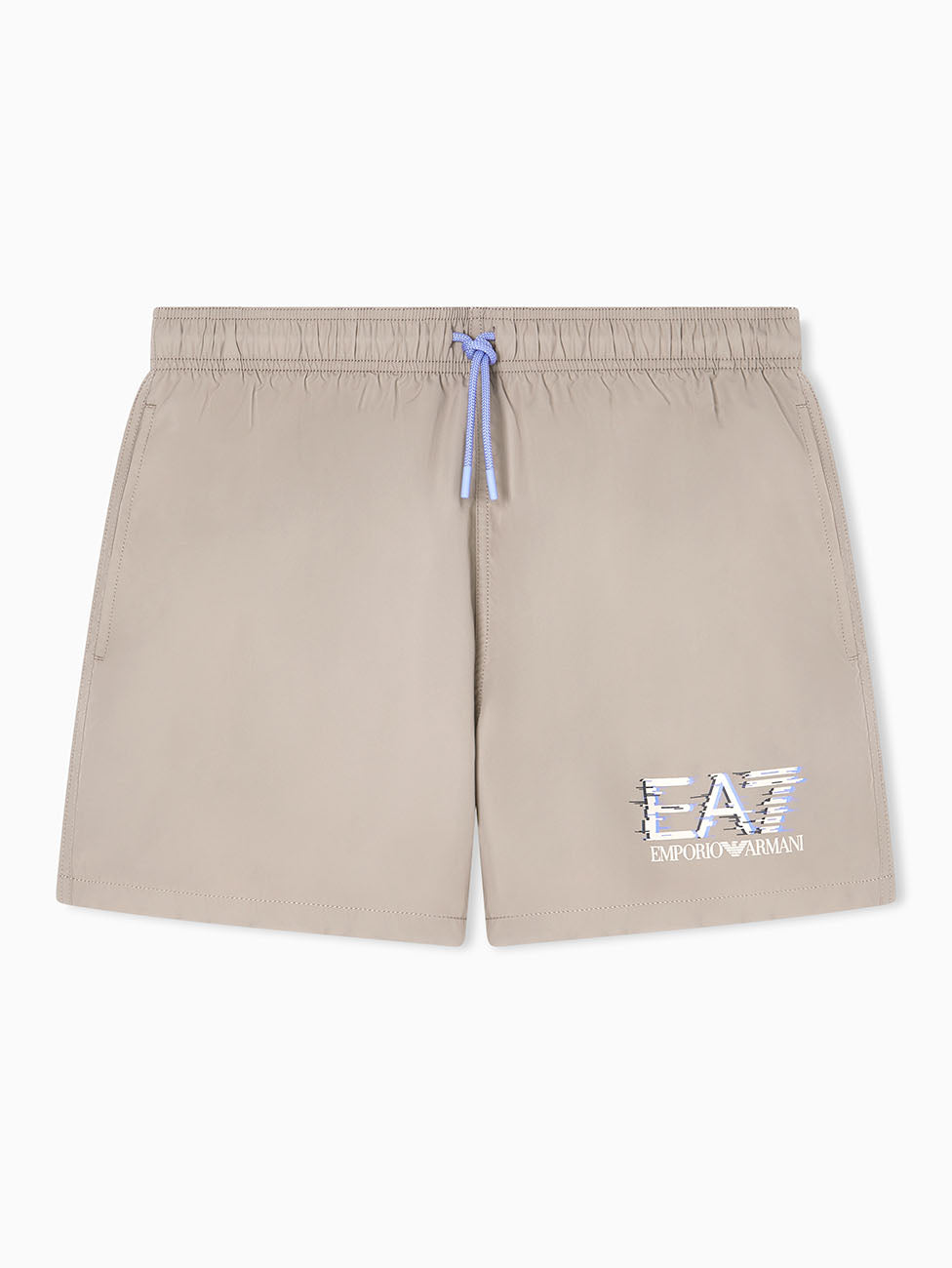 EA7 Water Sports Beige Visibility Swim Shorts