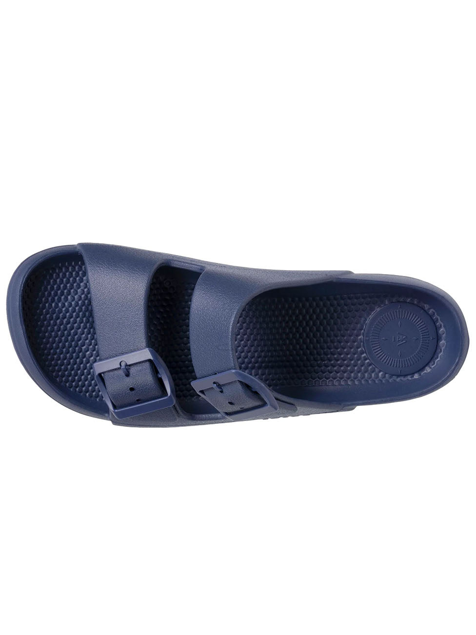 Isotoner Navy Adjustable Men's Slide Mules