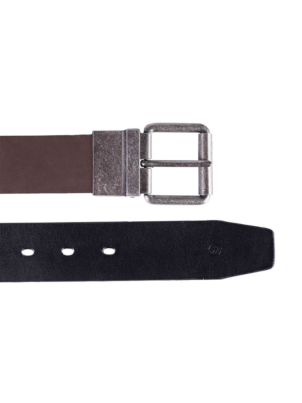 Isotoner Black/Brown Reversible Belt
