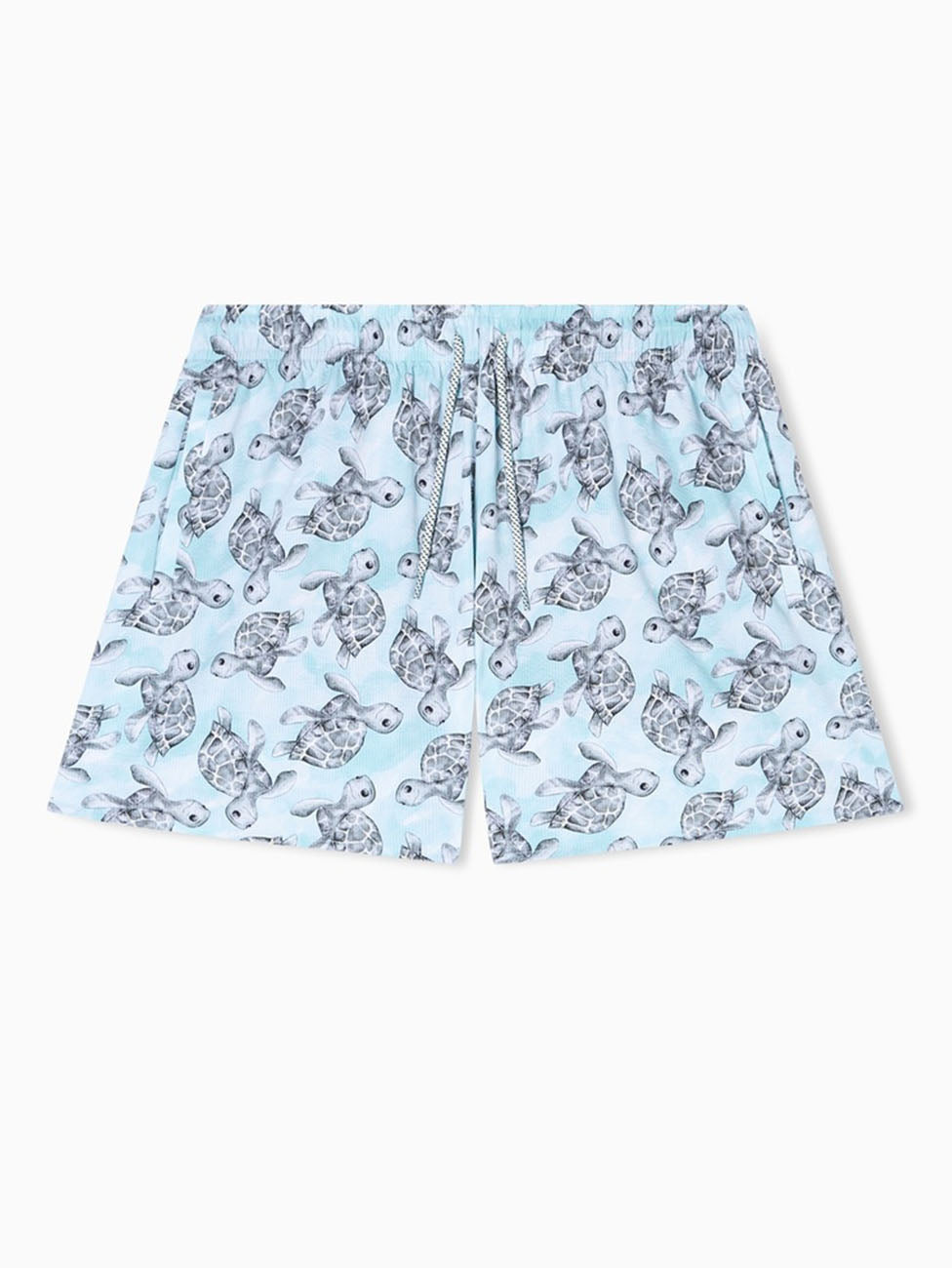 Emporio Armani Turtles Print Beach Shorts