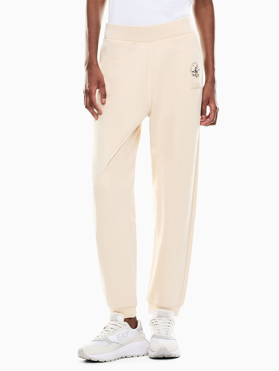 EA7 Graphic Series Cotton-blend Joggers