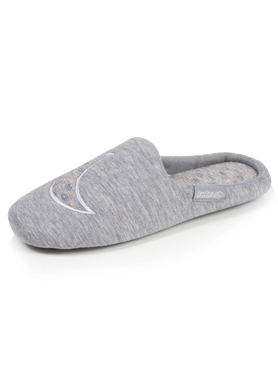 Isotoner Women's Grey Mule Slippers