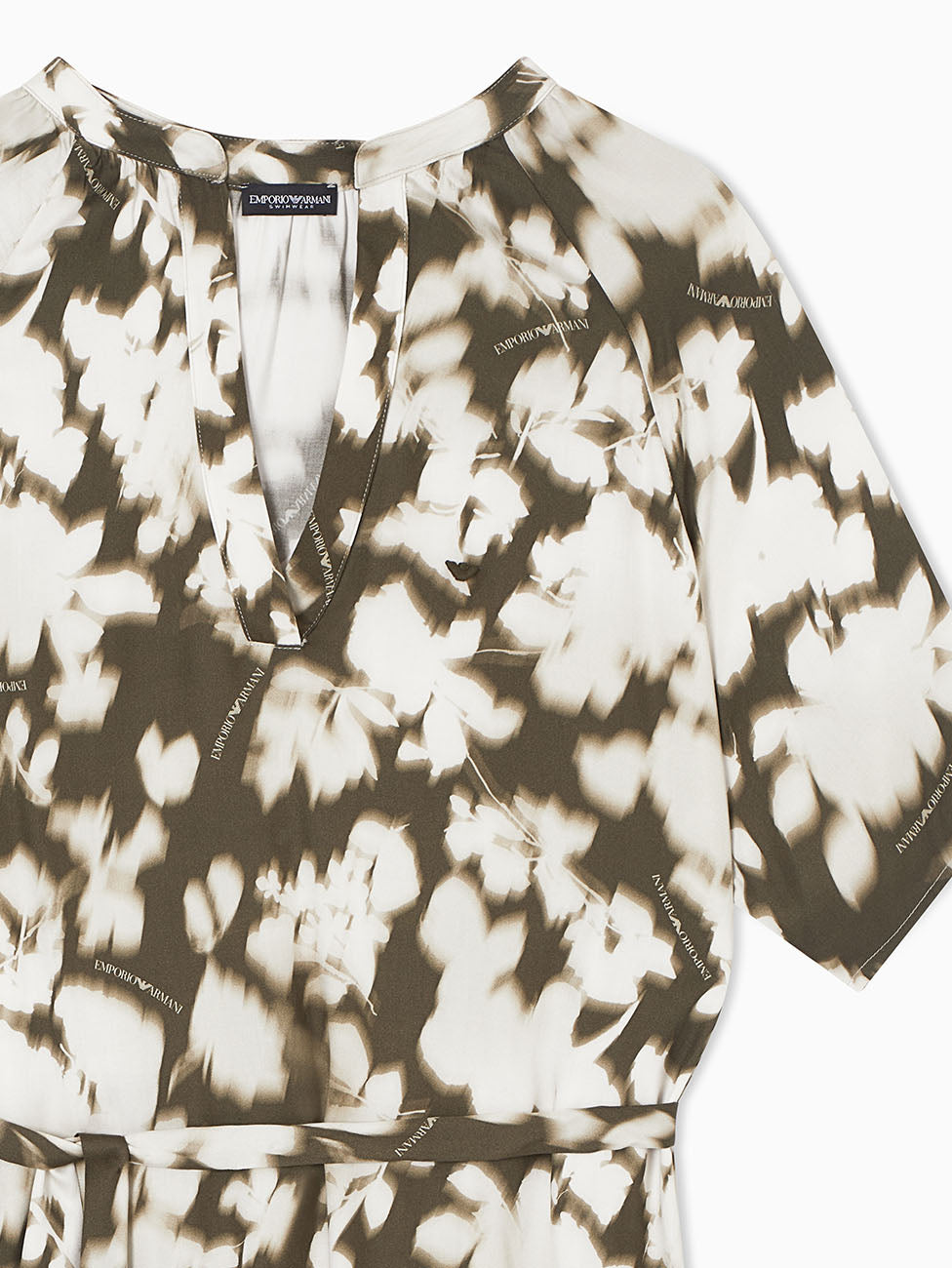 Emporio Armani Floral Print Caftan Dress