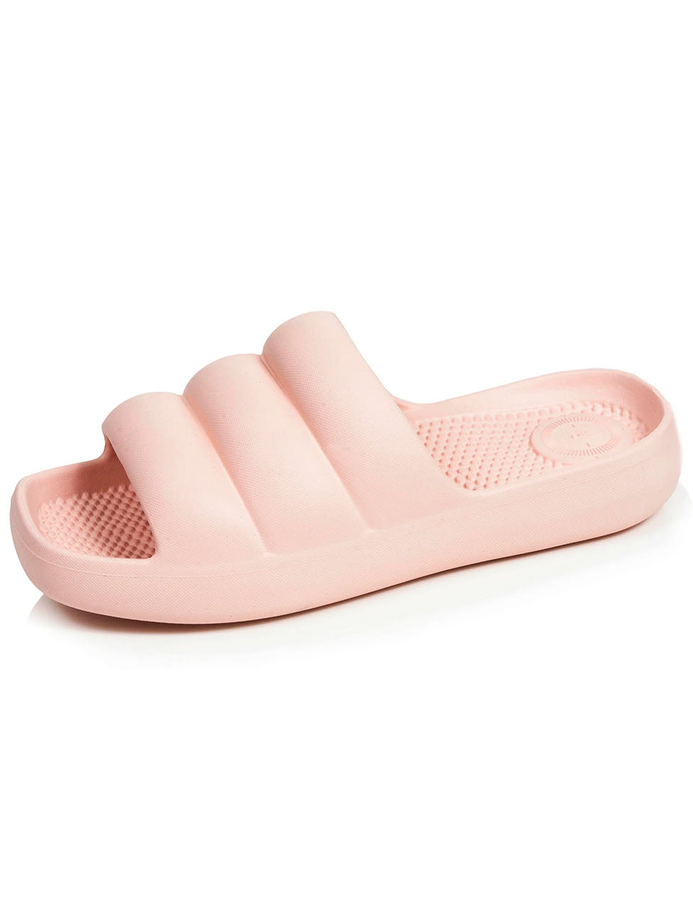 Isotoner EVERYWEAR Women's Nude Slide Mules