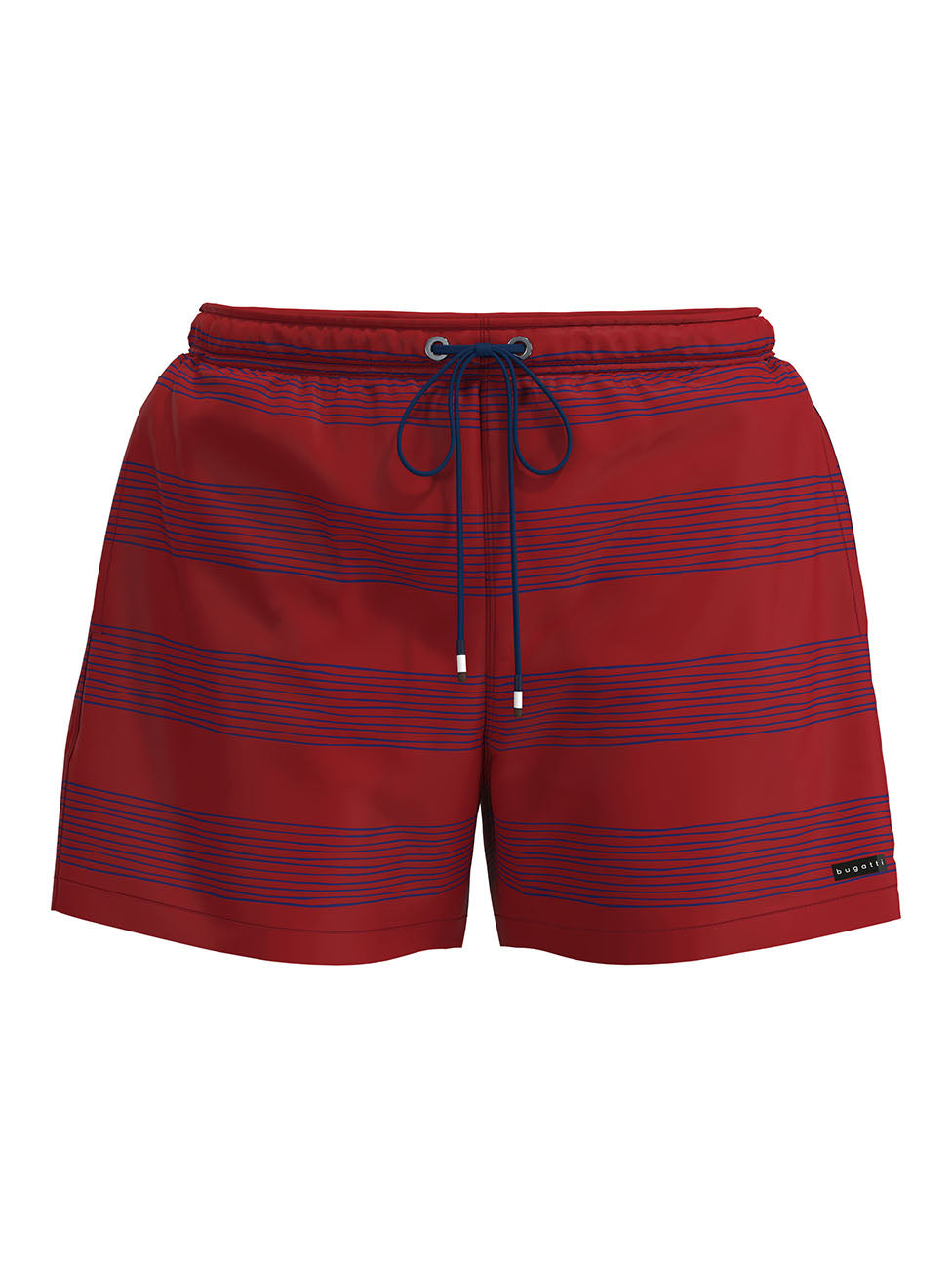 Bugatti Red Striped Swim Shorts