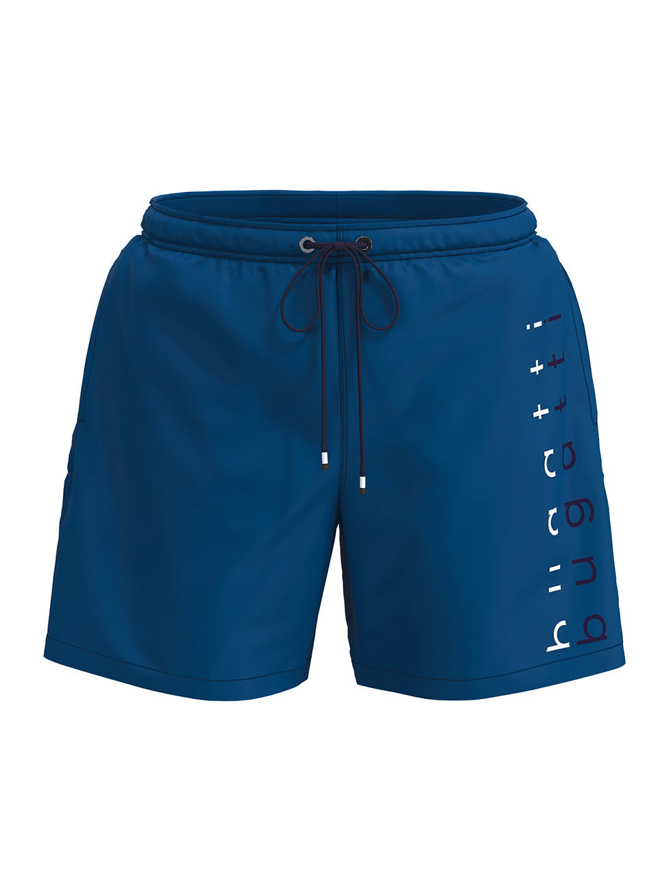 Bugatti Blue Logo Print Beach Shorts