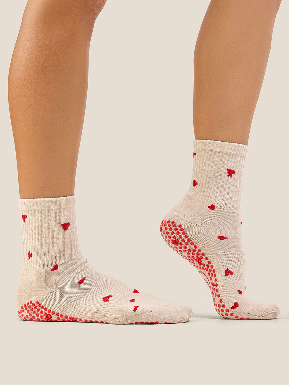 MoveActive Love Me Crew Grip Socks