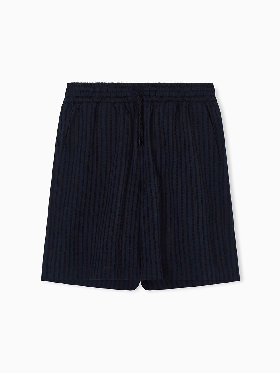 Emporio Armani Lyocell Blend Bermuda Shorts