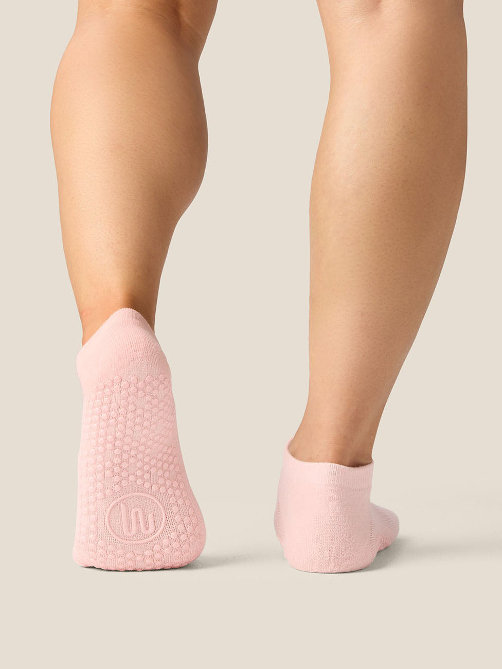 MoveActive Sweet Pink Low Rise Grip Socks