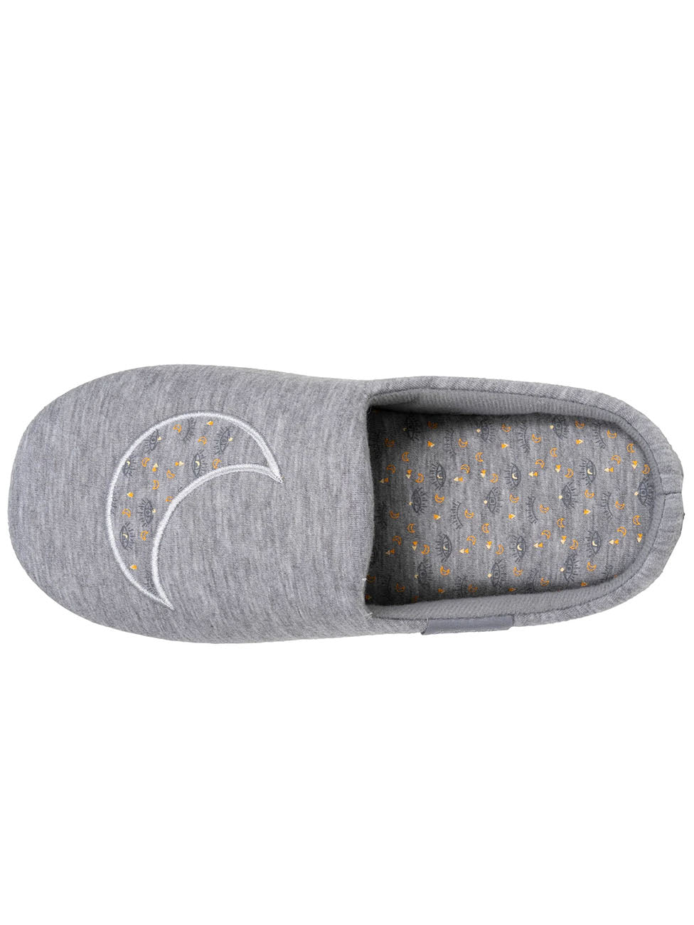 Isotoner Women's Grey Mule Slippers