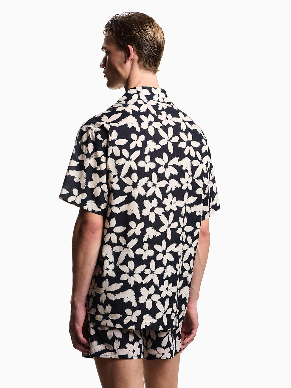 Emporio Armani Flower & Eagle Shirt
