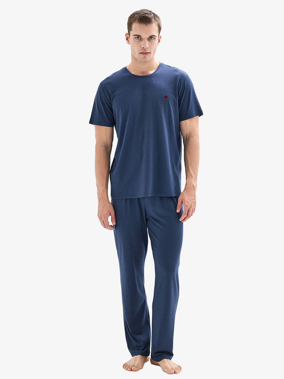Blackspade Navy Blue Men's Pyjama
