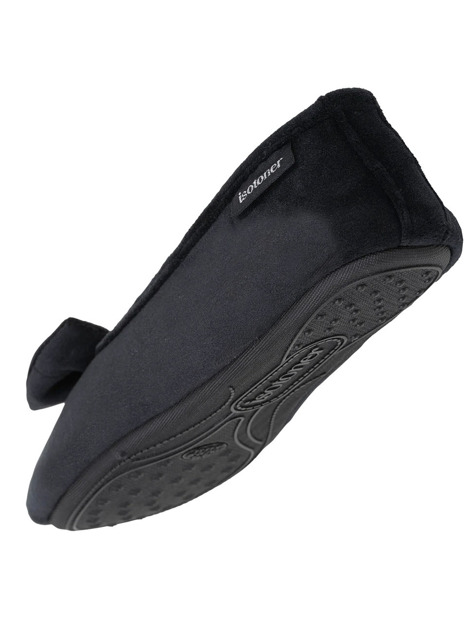 Isotoner Women's Noir Ballerina Slippers