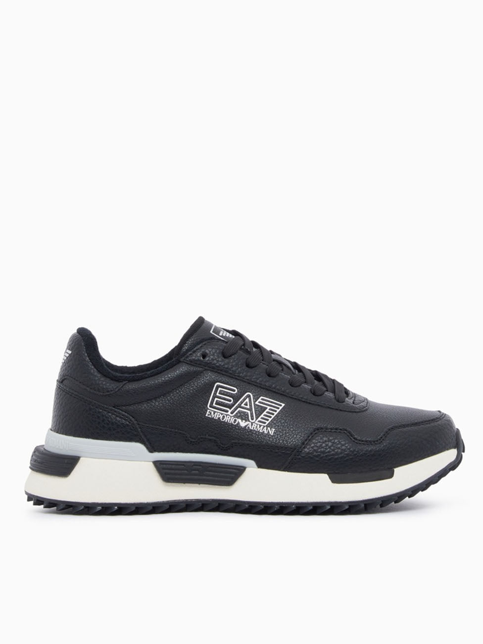 EA7 Black Vintage Running Sneakers