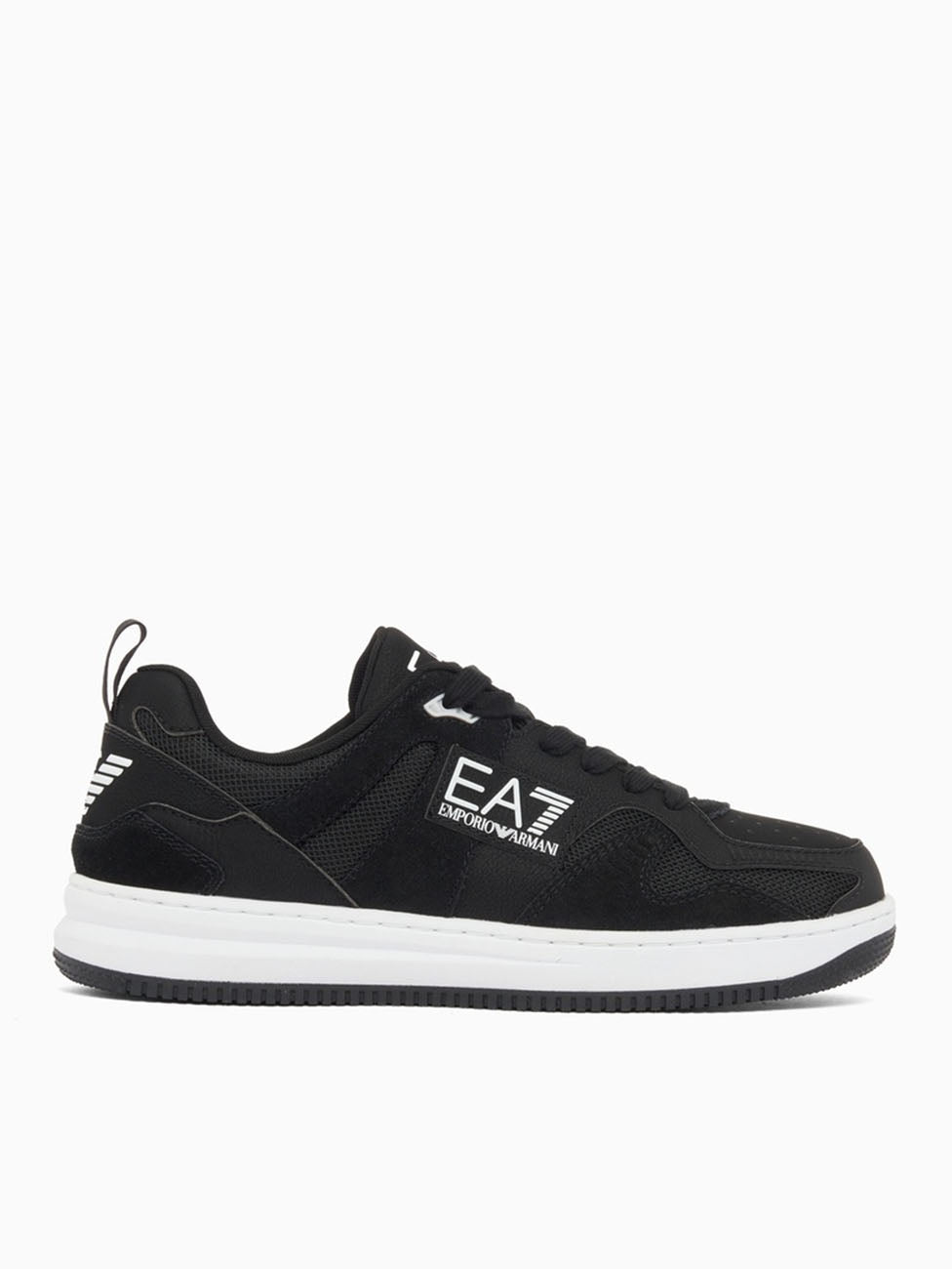 EA7 Black & White Slasher Mix Sneakers