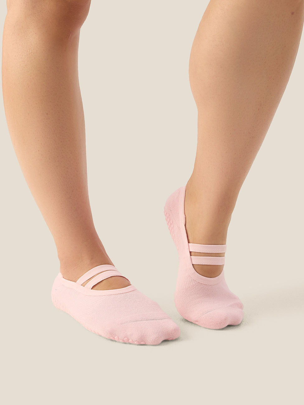 MoveActive Sweet Pink Ballet Grip Socks