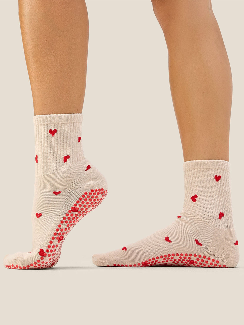 MoveActive Love Me Crew Grip Socks