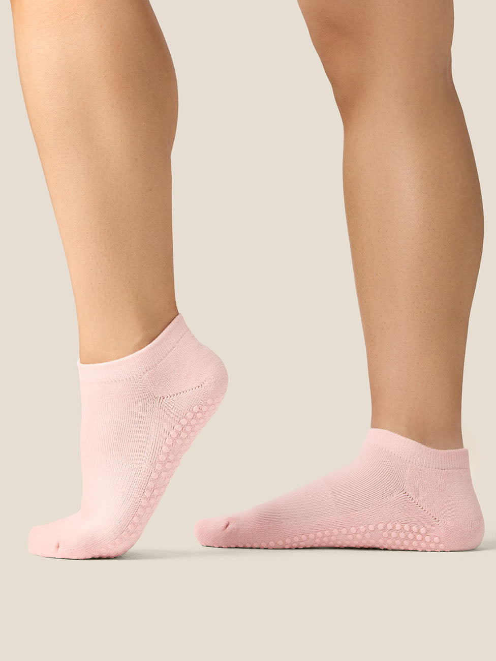 MoveActive Sweet Pink Low Rise Grip Socks