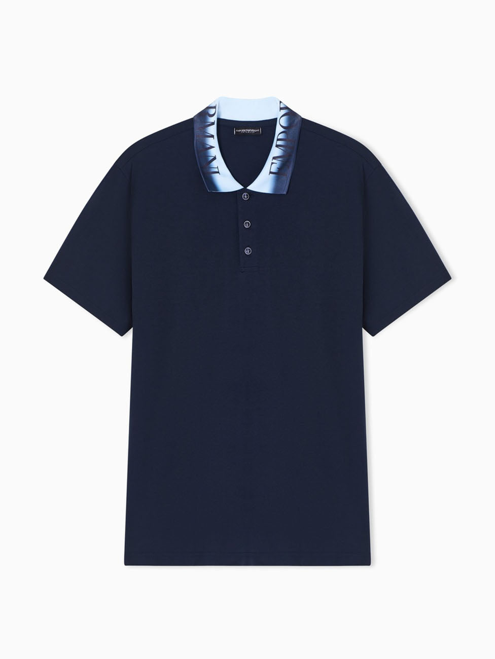 Emporio Armani Collar Logo Polo T-Shirt
