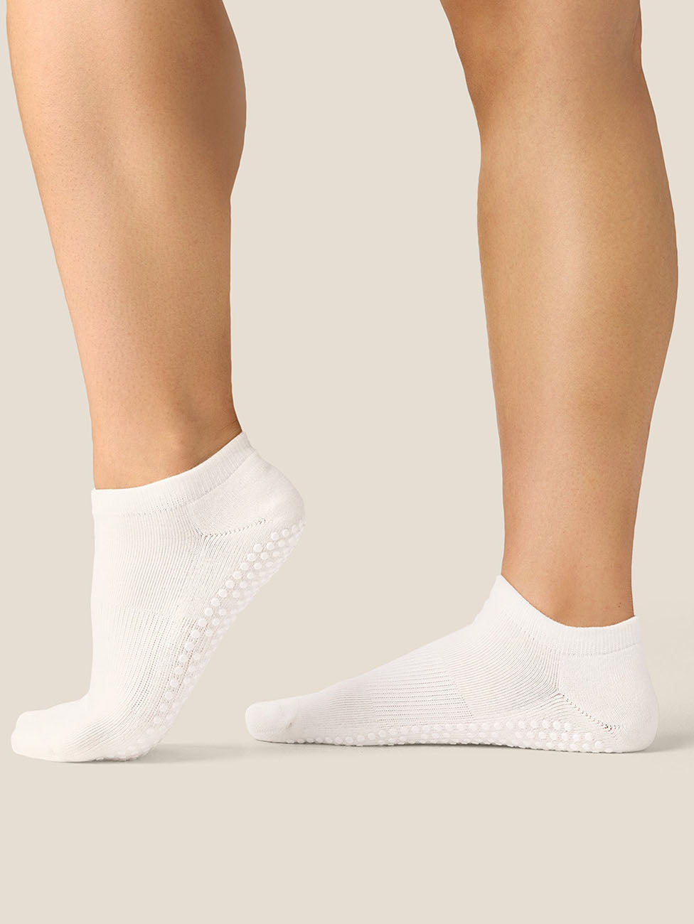 MoveActive Ivory Low Rise Grip Socks