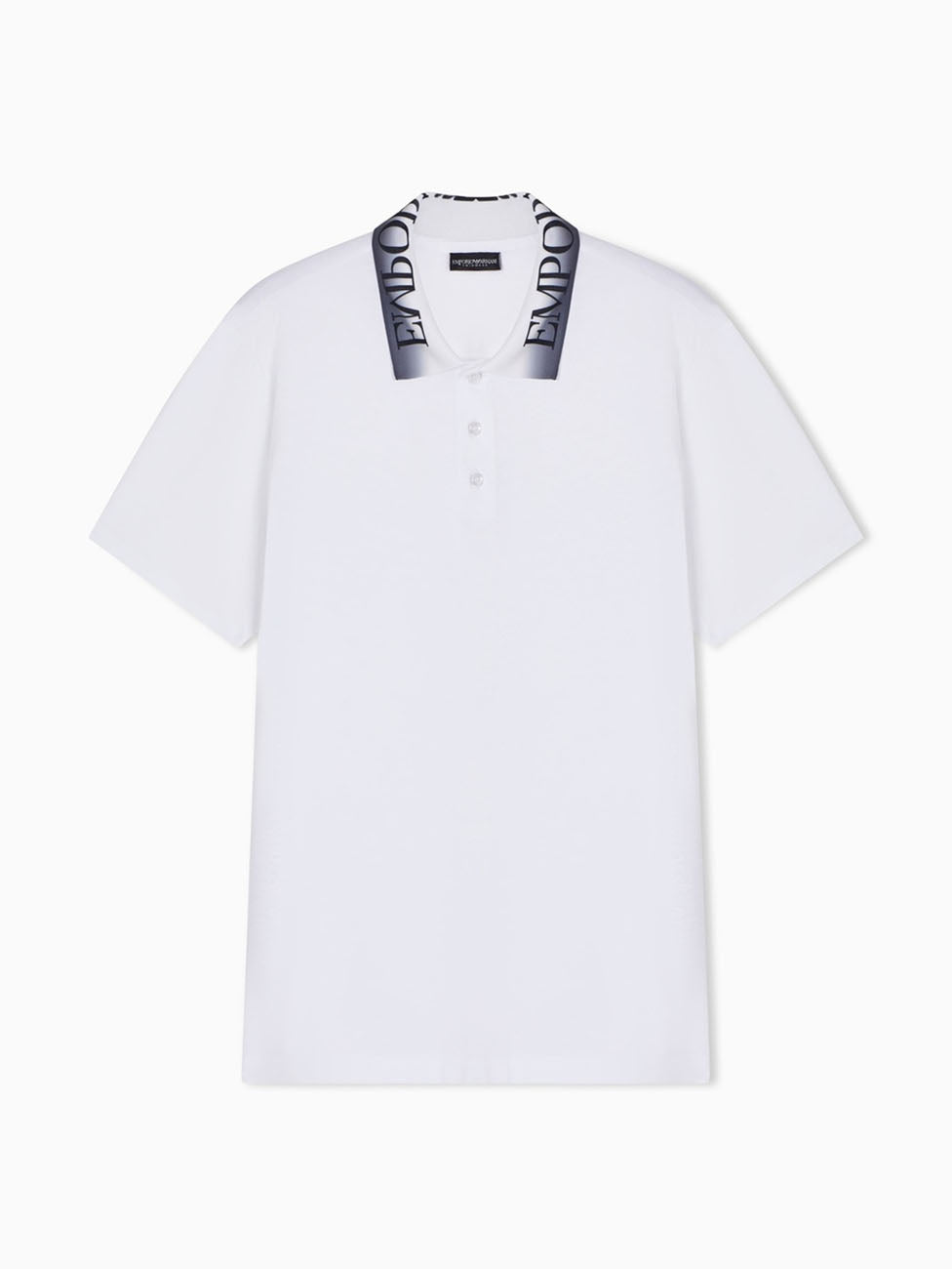 Emporio Armani Collar Logo Polo T-Shirt