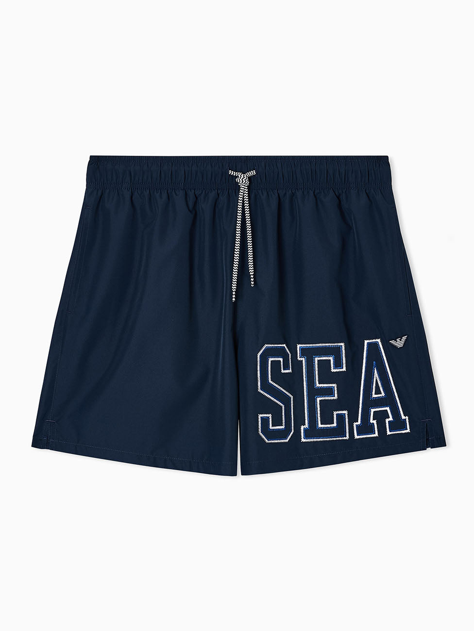 Emporio Armani Sea Embroidery Beach Shorts