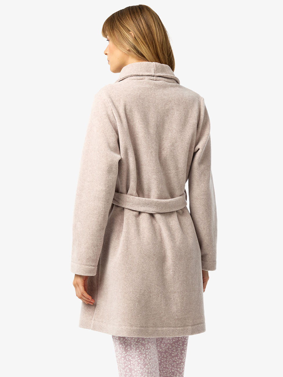 Blackspade Snow Melange Women's Fleece Robe