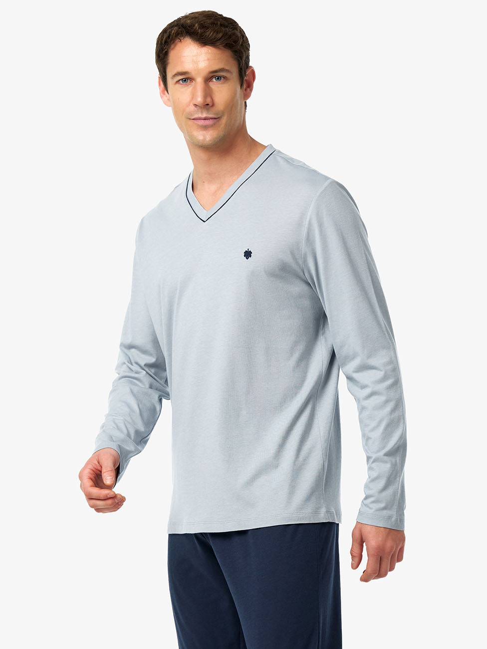 Blackspade Ice Grey Men's Pyjama Set (3 Pieces)