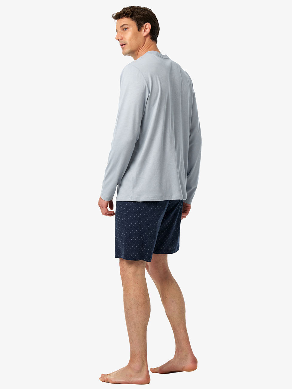 Blackspade Ice Grey Men's Pyjama Set (3 Pieces)