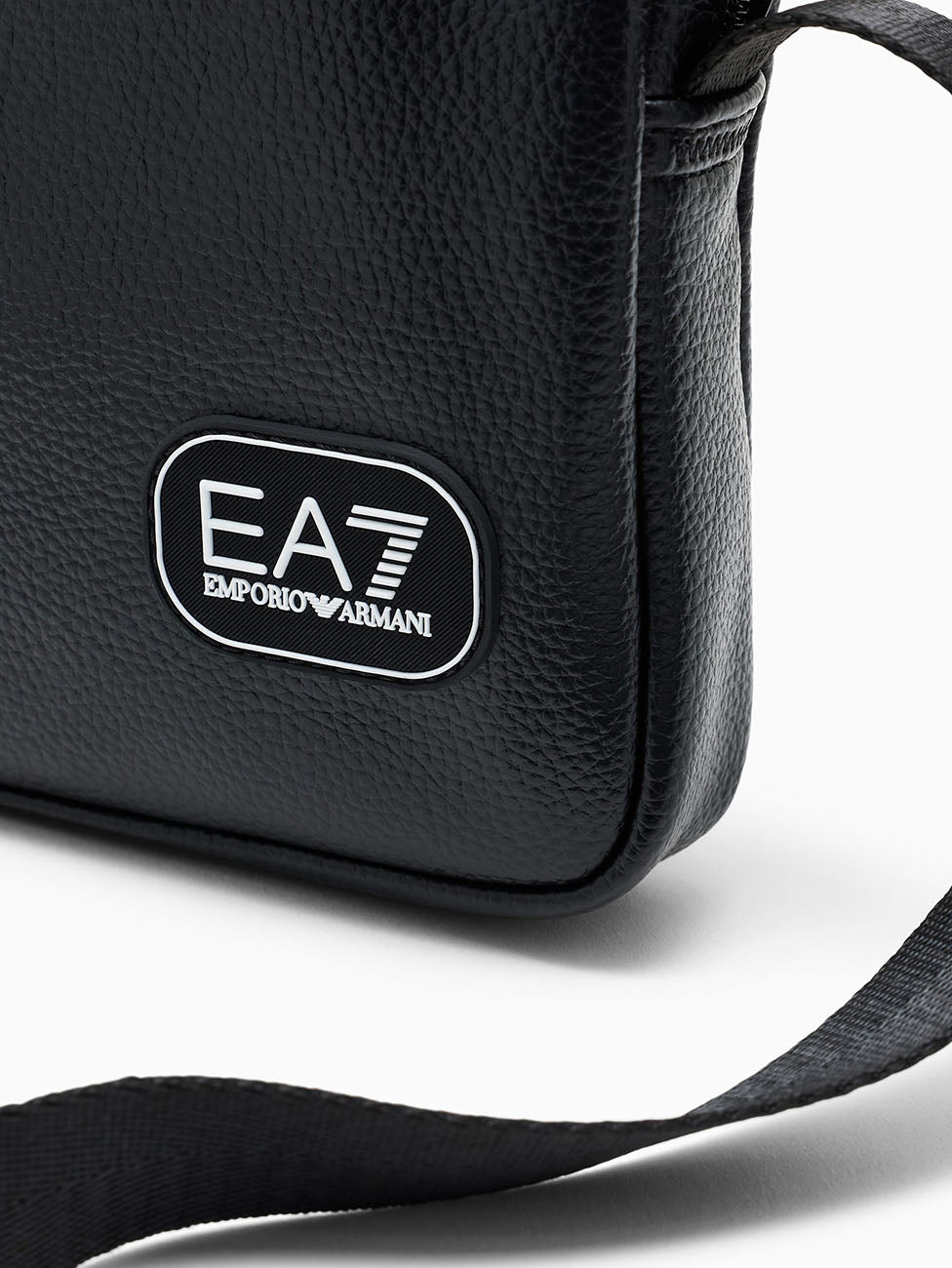 EA7 Black Carryover Crossbody Bag