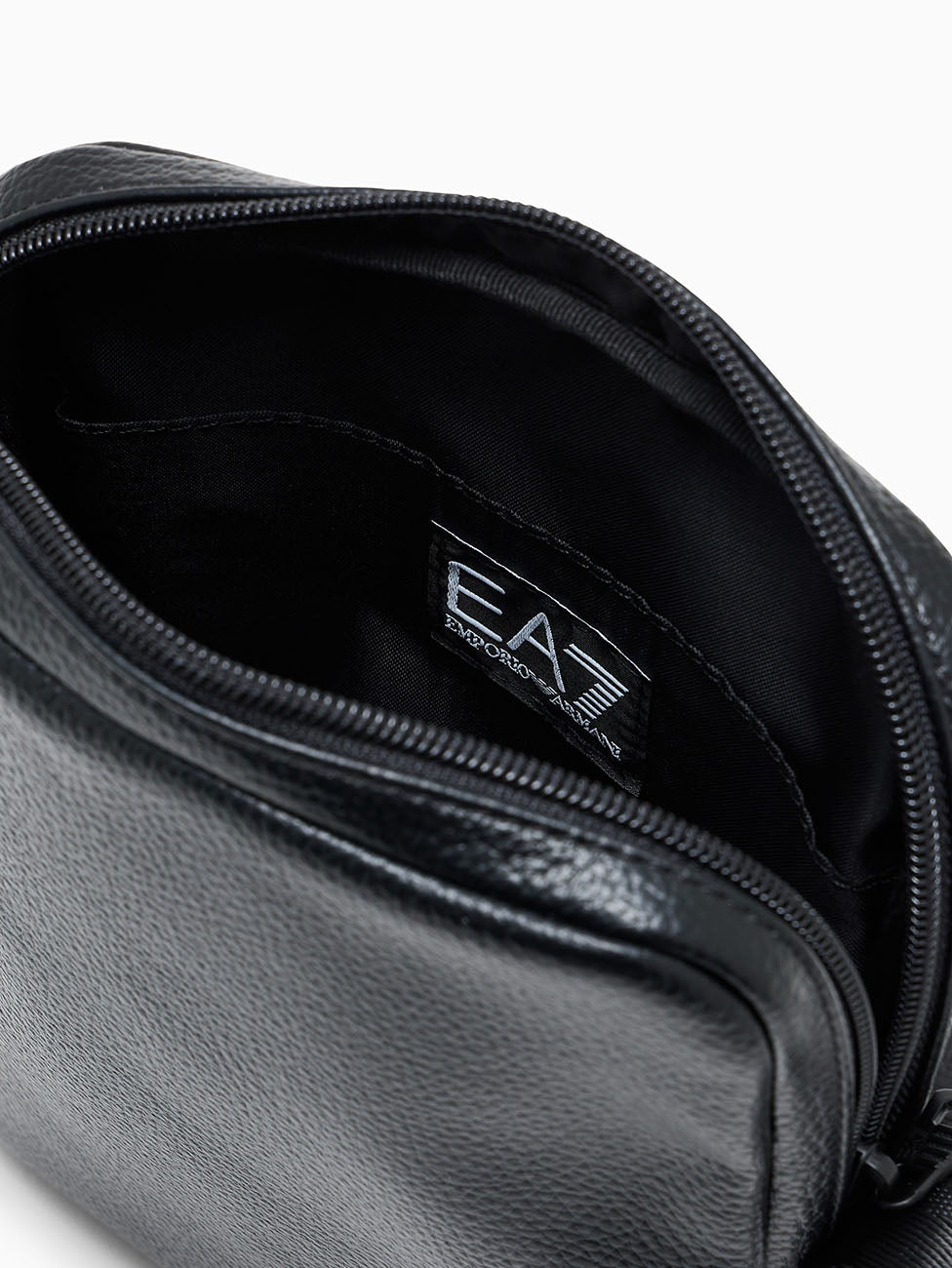 EA7 Black Carryover Crossbody Bag