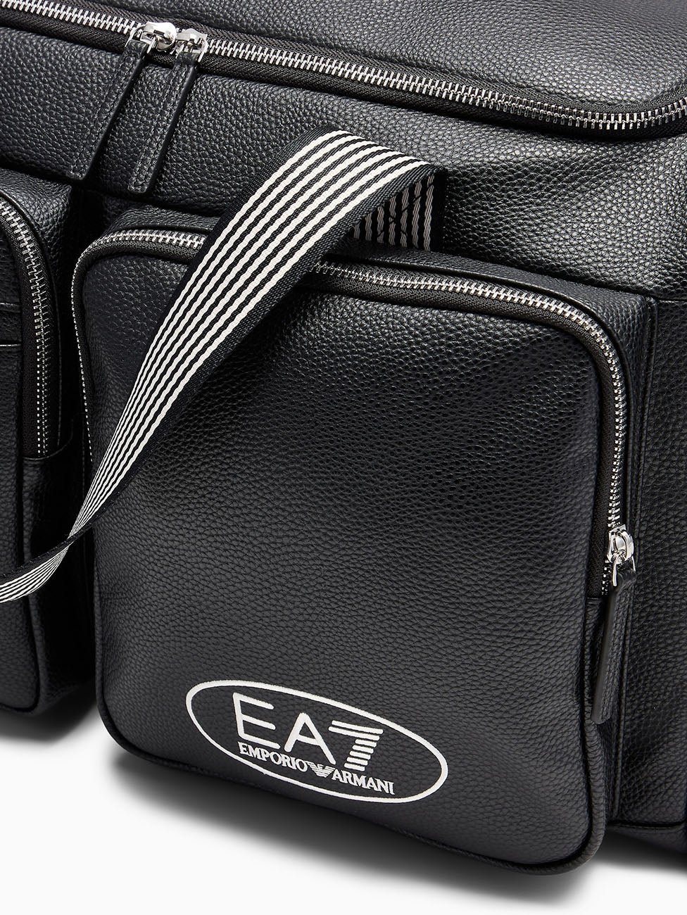 EA7 Black Tennis Pro Gym Bag