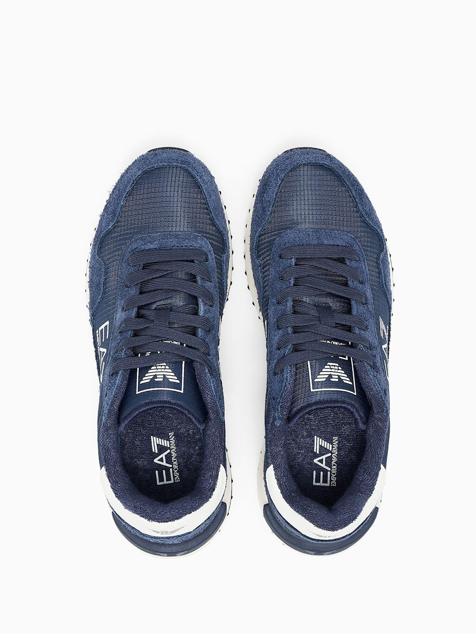 EA7 Sky Captain & Off White Vintage Running Sneakers
