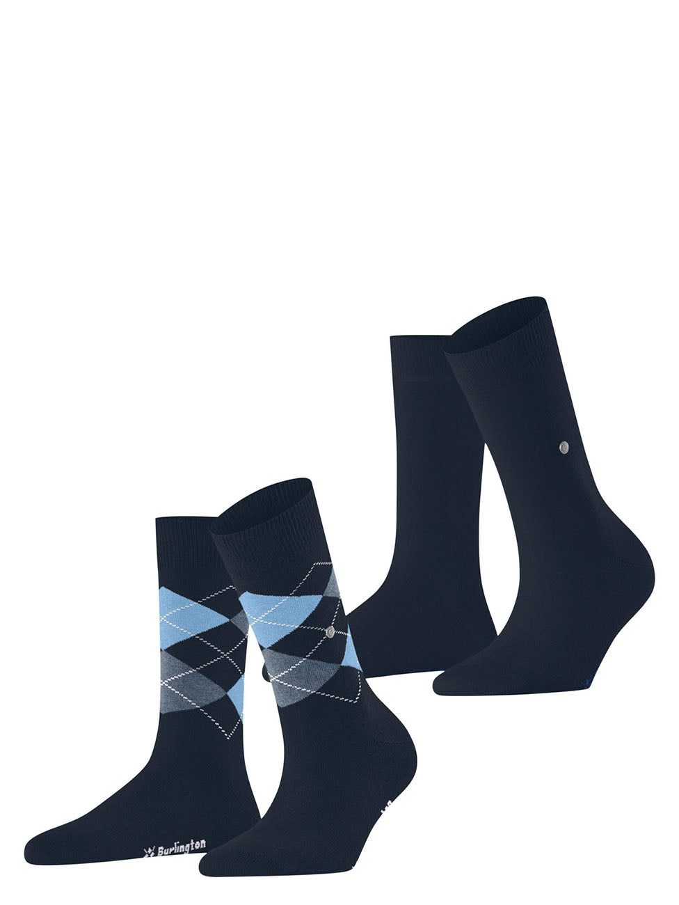 Burlington Everyday Mix 2-Pack Women Socks (Pack of 2)