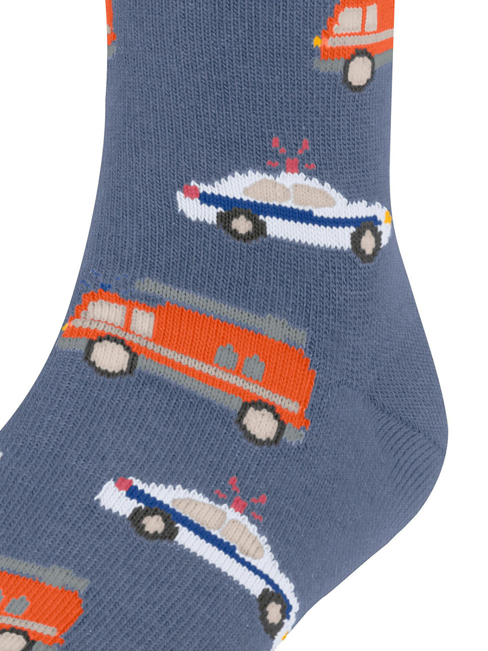 FALKE Police and Fire Cars Kids Socks