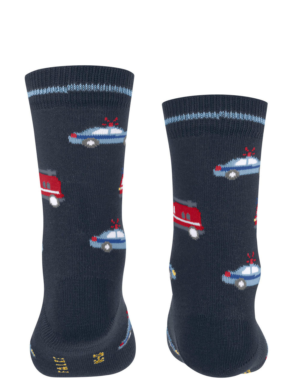 FALKE Police and Fire Cars Kids Socks