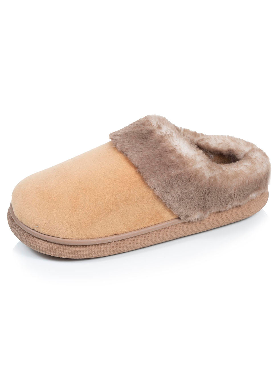 Isotoner Camel Women's BLOUP Mule Slippers