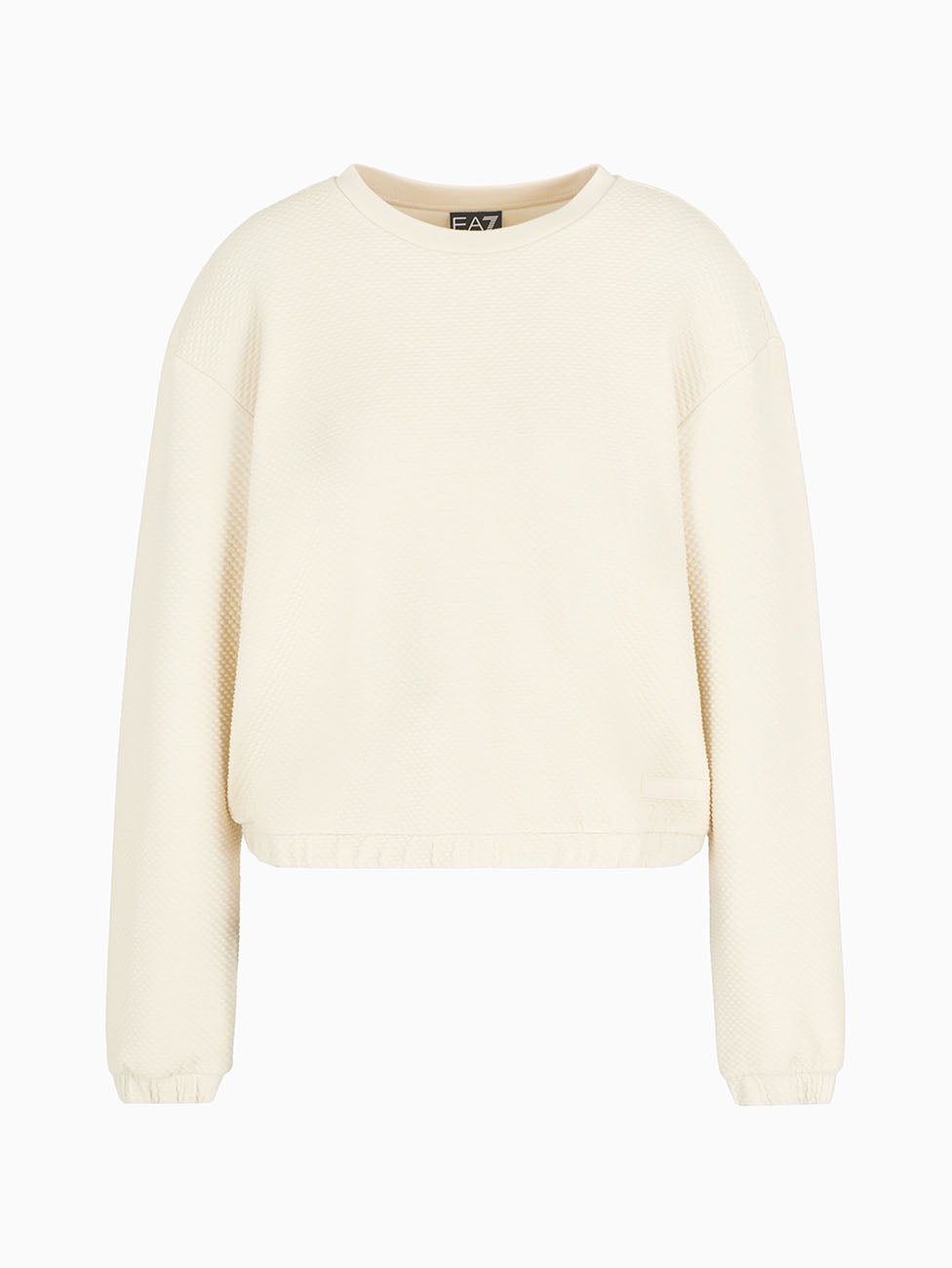 EA7 Stretch-Cotton Blend Crew-Neck Sweatshirt