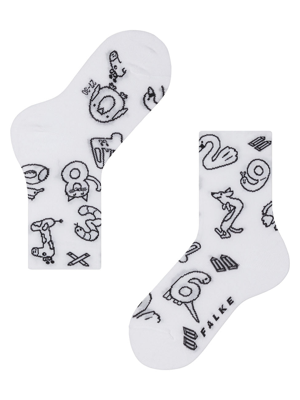 FALKE Animal Number Paint Set Kids Socks